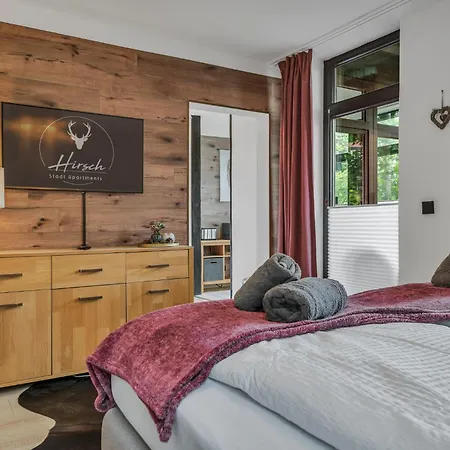 Apartamento Hirsch Stadt 1 - Terrasse Mit Flussblick - Parkplatz *