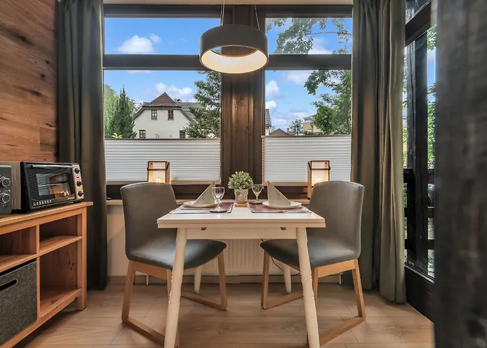 Hirsch Stadt 1 - Terrasse Mit Flussblick - Parkplatz Bad Harzburg